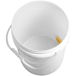 Plastikinis medaus skaidrintuvas su vožtuvu, 20 l