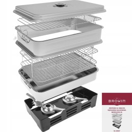 XL balkono rūkykla žuviai, sūriui, kumpiui ir vynui