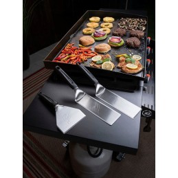 Blackstone 5464eu kepsninės priedų rinkinys, mentelės, žnyplės, butelis, 6 vnt.