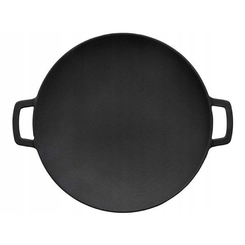 Fiskars ketaus grilio plokštė, 30 cm, juoda