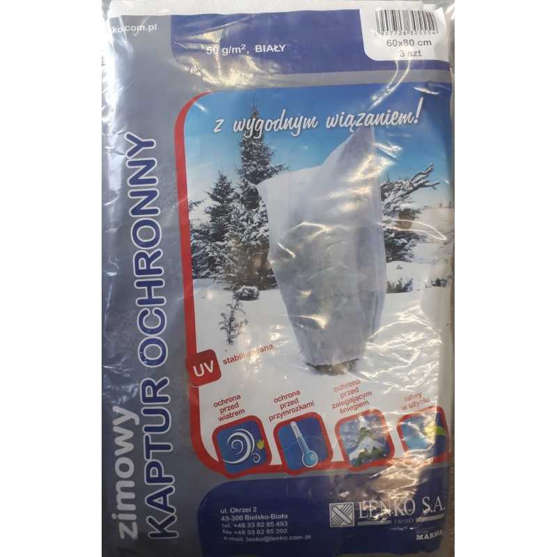 Apsauginis gaubtas 60*80cm agrotekstilė 3 vnt.