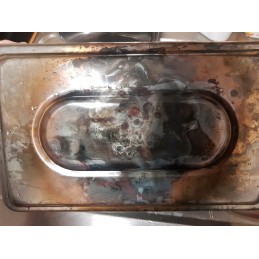 Ruda balkono rūkykla, nešiojama, reguliuojama, skirta žuviai, kumpiui, sūriui, mėsai