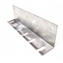 Nerūdijančio plieno kepsninės laužo lazdos, 130 cm, 12 vnt, kabykla