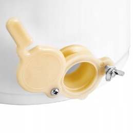 Plastikinis medaus skaidrintuvas su vožtuvu, 20 l