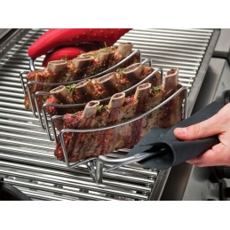 Šonkauliukų ir kepsnių stovas