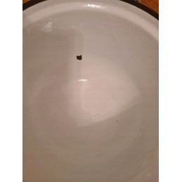 Tvirtas didelis ketaus medžioklinis laužo katilas