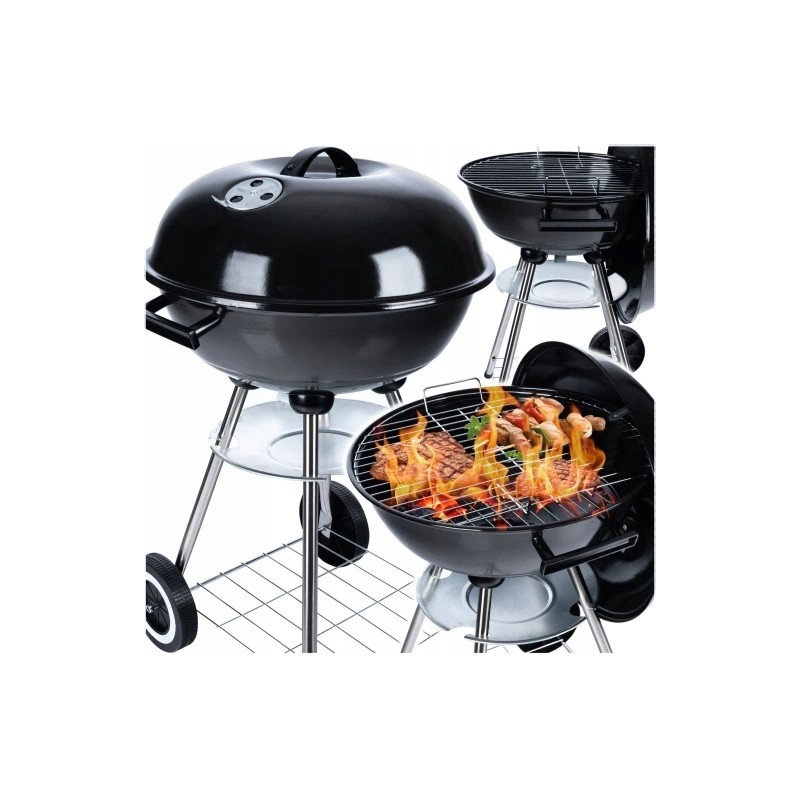 ⭐⭐BBQ grilio virdulys sodo anglis briketams, uždaras, dangtelis, lentyna⭐⭐