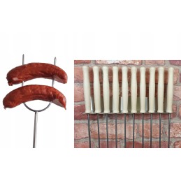 Wp šakės, ugnies lazdos, 10, nerūdijančio plieno rankena, 115