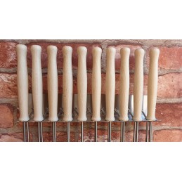 Wp šakės, ugnies lazdos, 10, nerūdijančio plieno rankena, 115