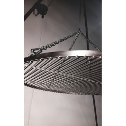 Nerūdijančio plieno, rūgštims atsparios grotelės, 80 cm, apvalios