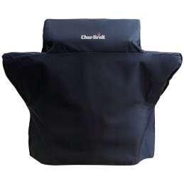 Char-broil 140 004 - aukščiausios kokybės 3 degiklių dujinio grilio grilio dangtis, juodas.