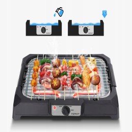 Elektrinis grilis balkonui, terasai, sodui, galia 2000 vatų