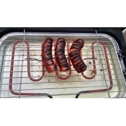 Elektrinis grilis balkonui, terasai, sodui, galia 2000 vatų