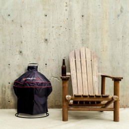 Kamado joe jaunesnysis joe jaunesnysis. viršelis, juodas