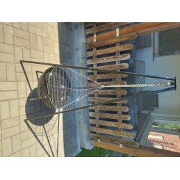 ⭐⭐Trikojinis židinys, pakabinama kepsninė, didelis 49cm židinys⭐⭐