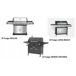 El fuego grilio dangtis 165x125x62 cm