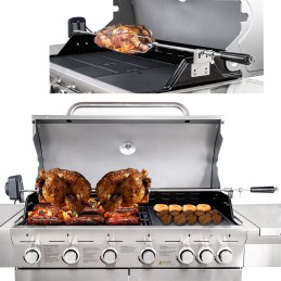 Rotorinis dujinis grilis Yoer GG02S