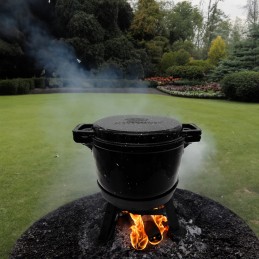 Ketaus katilas, emaliuotas, marmurinis - 3in1, 8 l