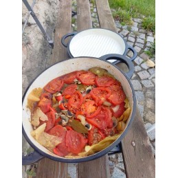 10 l medžioklinis puodas, 3in1 keptuvė, grilis