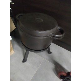 10 l medžioklinis puodas, 3in1 keptuvė, grilis