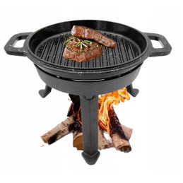 Ketaus katilas, emaliuotas, marmurinis - 3in1, 8 l