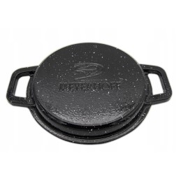 Ketaus katilas, emaliuotas, marmurinis - 3in1, 8 l