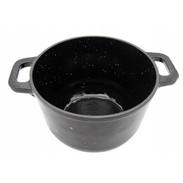 Ketaus katilas, emaliuotas, marmurinis - 3in1, 8 l