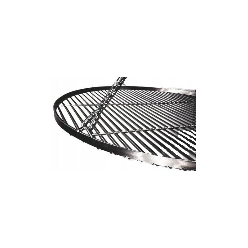 Apvalios grilio grotelės 80cm, nicmet nerūdijančio plieno
