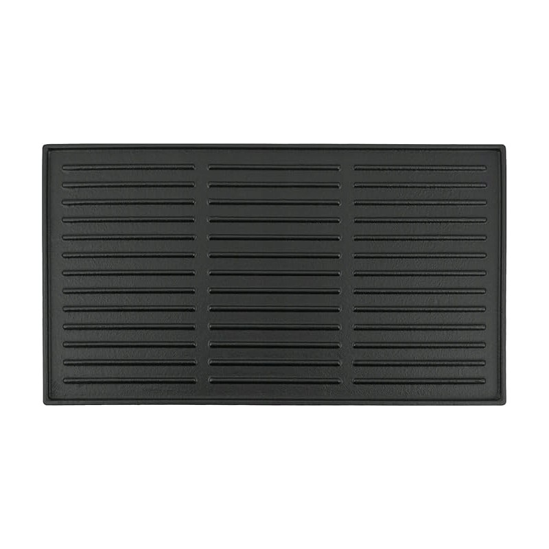 Ketaus grilio plokštė 44x22,5 cm, dvipusė