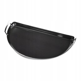 Grill pan 57cm slow n sear drip n roast pan porcelain 22