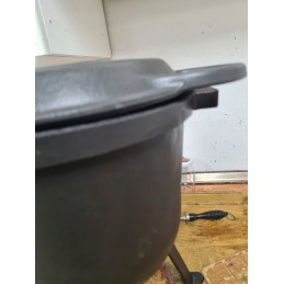 Emaliuotas ketaus katilas, stovimas, 8l