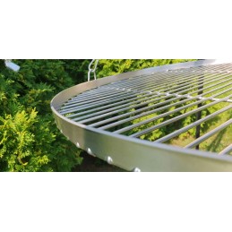 Nerūdijančio plieno grotelės inox fi 80 grilio grandinėms