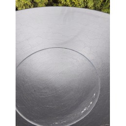 Sodo židinys anglims, malkoms, ketaus grilis, 60 cm, juodas