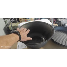 Kawamet ketaus katilas - vengriškas + 2-in-1 keptuvė