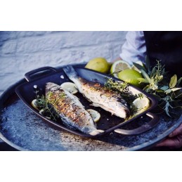 Terasest grillkorv bk grill 55 x 29 cm