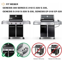 Nerūdijančio plieno grotelės 49 5 cm 2 vnt