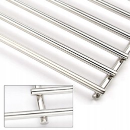 Nerūdijančio plieno grotelės 49 5 cm 2 vnt