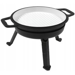 Emaliuotas ketaus medžioklinis virdulys, 10 litrų, Rossner Austria