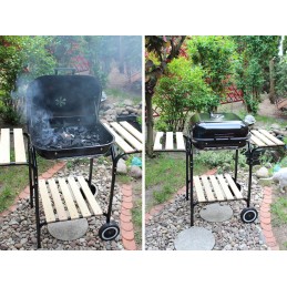 Lund anglies kepsninė su dangteliu, 45 cm grotelėmis