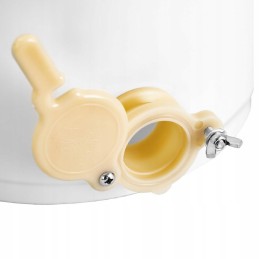 Plastikinis medaus skaidrintuvas su vožtuvu, 20 l