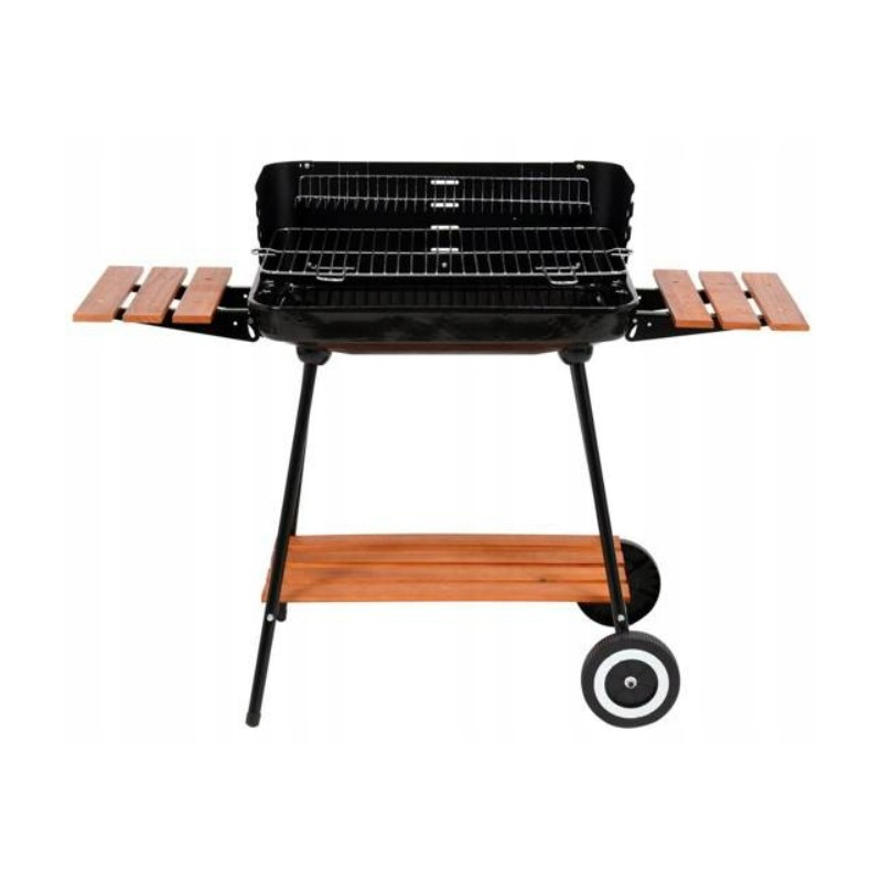 Anglies grilis su lentynomis, medis, 53x33cm, sodas ⭐⭐⭐⭐⭐