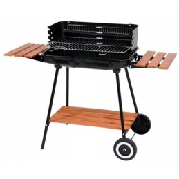 Anglies grilis su lentynomis, medis, 53x33cm, sodas ⭐⭐⭐⭐⭐