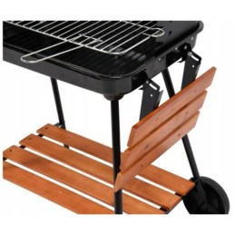 Anglies grilis su lentynomis, medis, 53x33cm, sodas ⭐⭐⭐⭐⭐