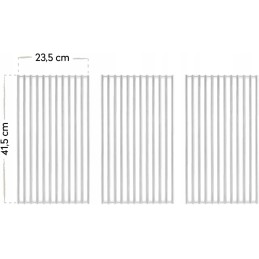 Big Fred Burnhard dujinės grilio grotelės 3 vnt