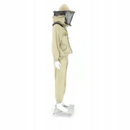Zip-up sweatshirt with hat