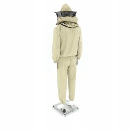 Zip-up sweatshirt with hat