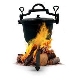 ⭐⭐ketinis katilas, medžioklinis puodas, vengriški kepsniai, 4l, židinio griliui⭐⭐