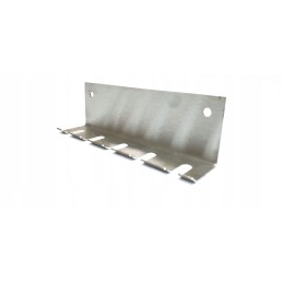 Nerūdijančio plieno kepimo šakės 140cm, 5 vnt. + kabykla