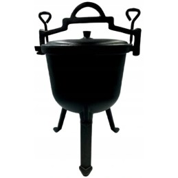 ⭐⭐ketinis katilas, medžioklinis puodas, vengriški kepsniai, 4l, židinio griliui⭐⭐