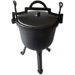 ⭐⭐ketinis katilas, medžioklinis puodas, vengriški kepsniai, 4l, židinio griliui⭐⭐